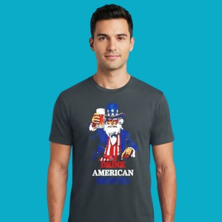 Uncle Sam Drink American Brewed Shirt