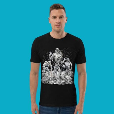 Undead Zombies Rising From The Swamp Horror Shirt