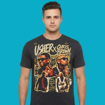 Usher x Chris Brown RB Legends Confessions Tour Shirt