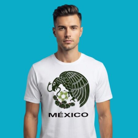 Vamos Mexico Color A La Mexicana Soccer T-Shirt