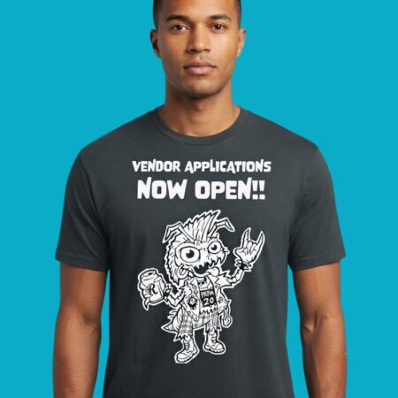 Vendor Applications Open PRFM Punk Shirt
