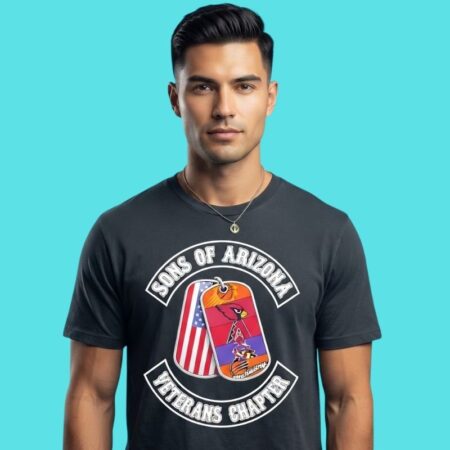 Veterans Chapter Military Dog Tag Tee