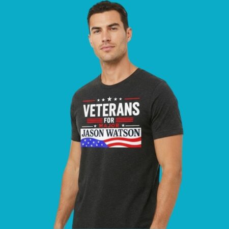 Veterans For Major Jason Watson Political Campaign Shirt
