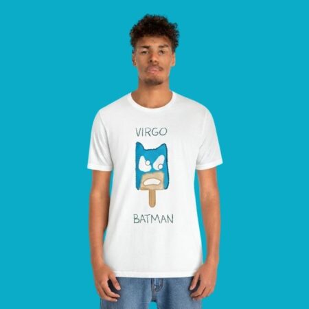 Virgo Batman Popsicle Zodiac Superhero Tee