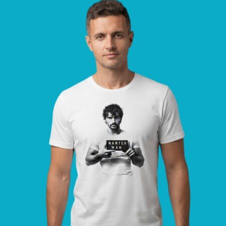 Wanted Man Outlaw Rebel Graphic Tee