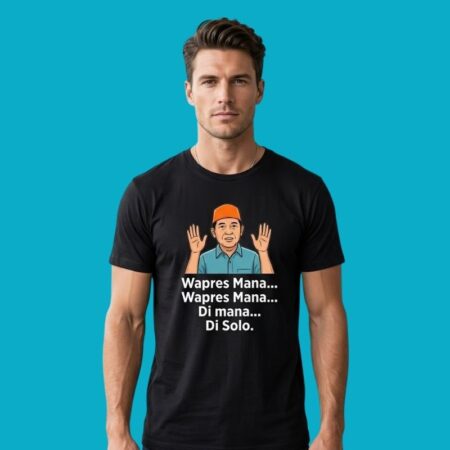 Wapres Mana Wapres Mana Di Mana Di Solo Indonesian Politics Shirt