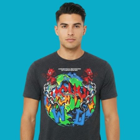 Washyou The World Is Yours Devil Chain Shirt