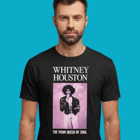 Whitney Houston The Prom Queen Of Soul Music T-Shirt