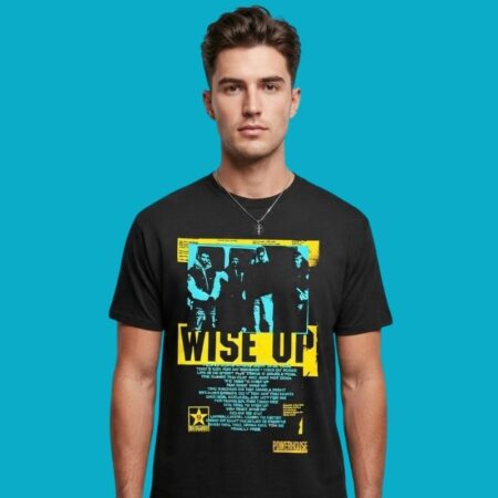 Wise Up Revelation Records Hardcore Tee