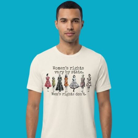 Women’s Rights Vary By State Sarcastic Tee