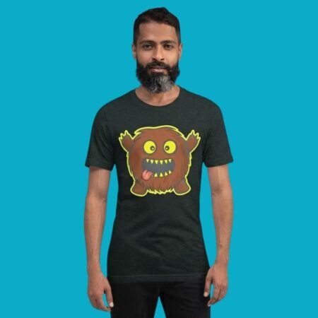 Woogas Floorball Furry Monster Cartoon Shirt