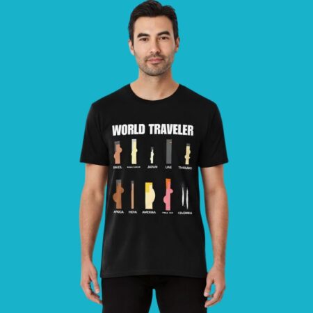 World Traveler Stereotypes Shirt