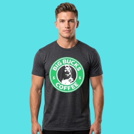 Wrestling Legend Coffee Brand Parody Tee