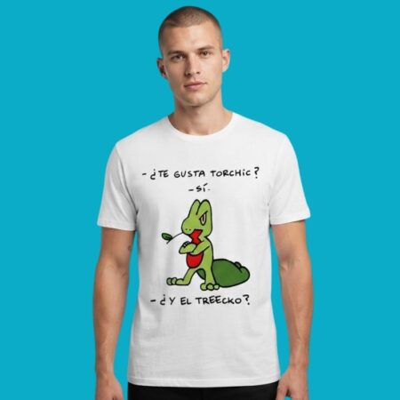 Y El Treecko Te Gusta Torchic Si Cartoon Game Shirt
