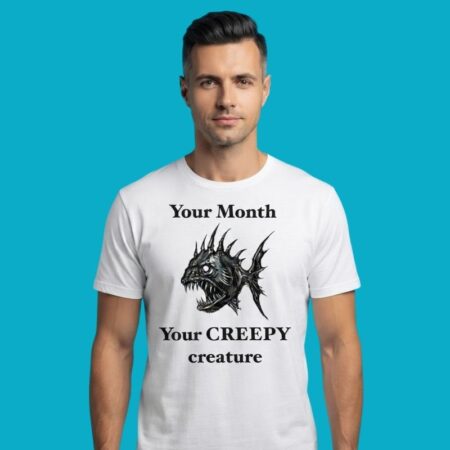 Your Month Your Creepy Creature Monster T-Shirt