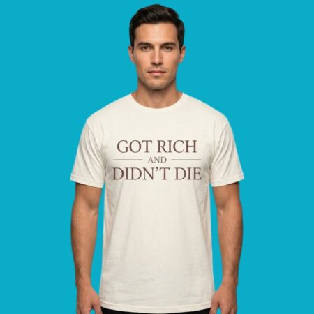 50 Cent Got Rich Vintage Hip Hop Style Shirt