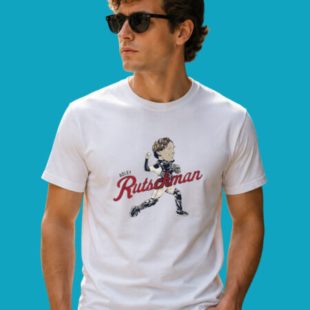 Adley Rutschman Boston Baseball Caricature T-Shirt