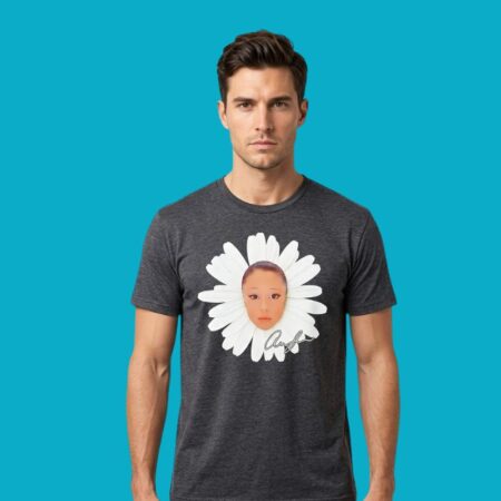 Ariana Petal Daisy Signature Meme Graphic Shirt
