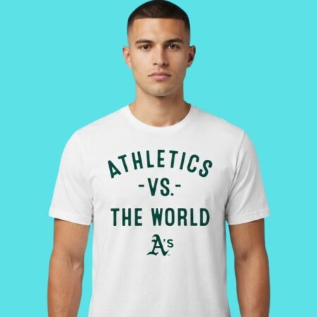 Athletics Baseball Vs The World 2026 Season Fan Tee