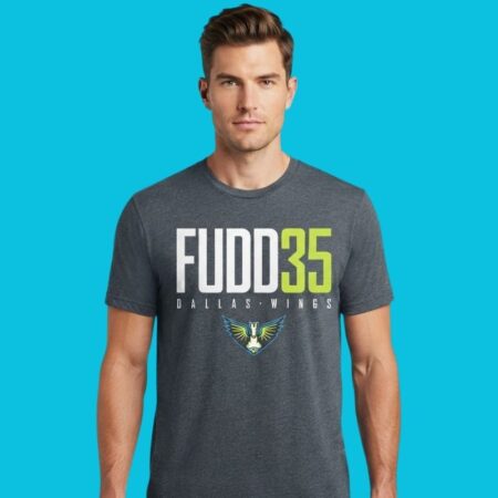 Azzi Fudd #35 Dallas Wings WNBA Jersey Tee