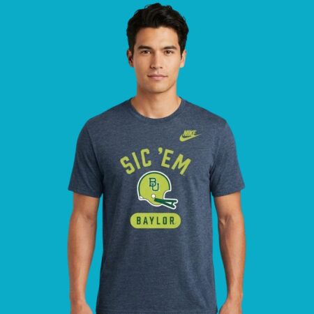 Baylor Bears Sic 'Em College Sports Slogan Shirt