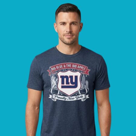 Big Blue & The Big Apple NY Giants Pride Tee