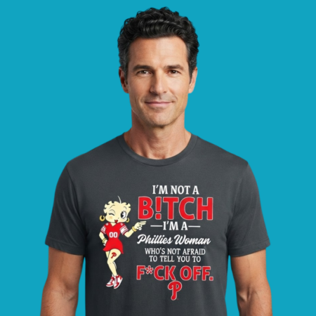 Bold Baseball Fan Woman Attitude Statement Tee