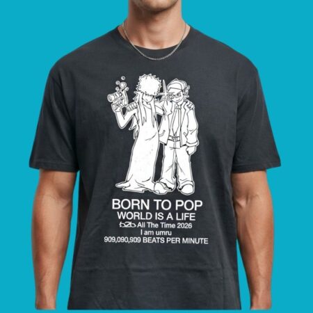 Born To Pop Umru Beats Per Minute 2026 Graphic Tee