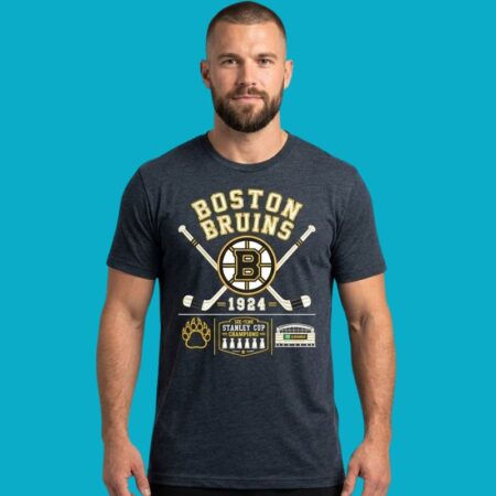 Boston Bruins 1924 Six-Time Stanley Cup TD Garden Shirt