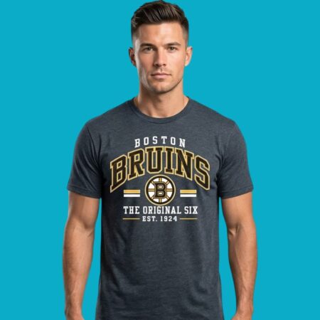 Boston Bruins Original Six Est 1924 Hockey Shirt