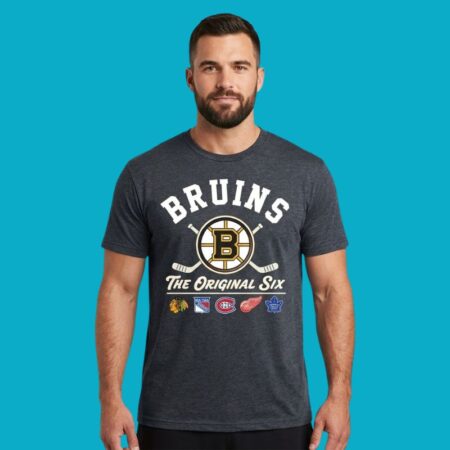 Bruins Original Six Teams NHL Hockey Tee