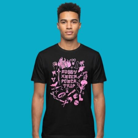 Bussy Kween Power Trip Queer Alternative Fashion Tee