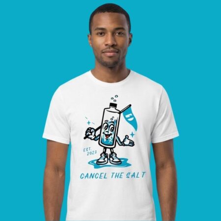 Cancel The Salt Est 2023 Water Bottle Graphic Tee