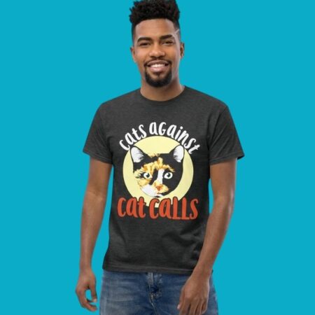 Cats Against Cat Calls Feminism Cat Lover Graphic Tee