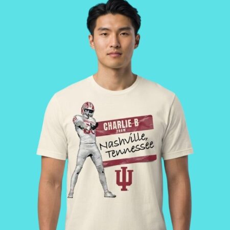 Charlie Becker Nashville Indiana Hoosiers Football Tee