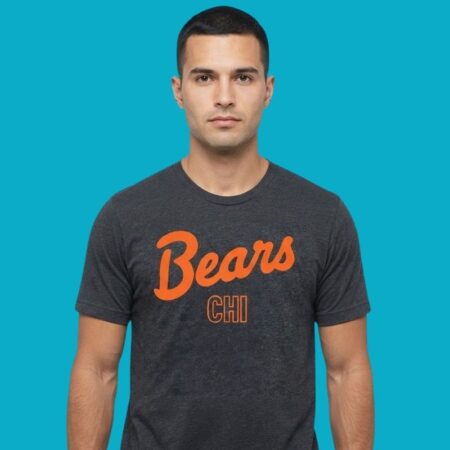 Chicago Bears Chi Logo 2026 Game Day Football Tee