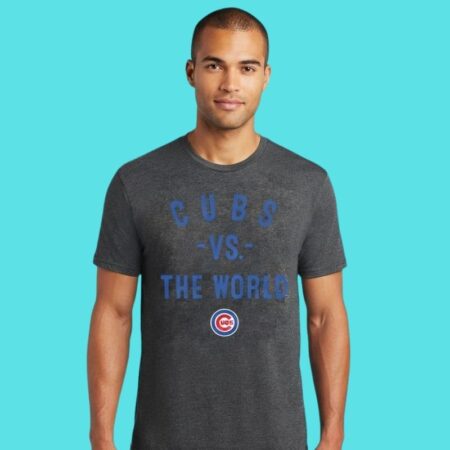 Chicago Cubs Vs The World 2026 MLB Season Fan Tee