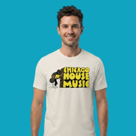 Chicago House Music City Heritage Beat Graphic Tee