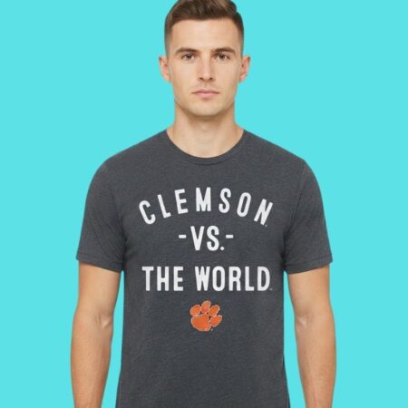 Clemson Tigers Vs The World 2026 NCAA Season Fan Tee