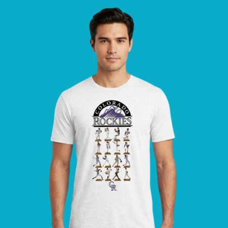 Colorado Rockies Legends MLB Baseball Graphic Shirt