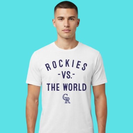 Colorado Rockies Vs The World 2026 Season Fan Tee