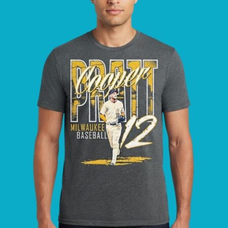 Cooper Pratt 12 Milwaukee Baseball MLB 2026 Tee