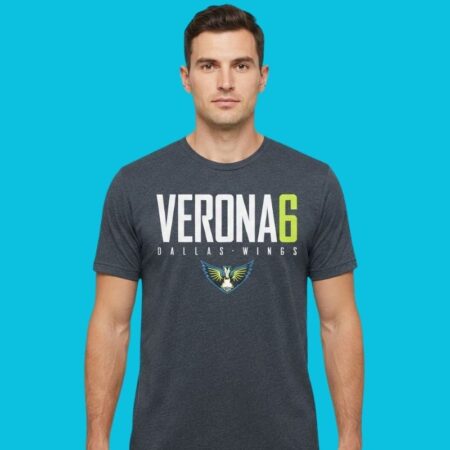 Costanza Verona #6 Dallas Wings WNBA Jersey Shirt