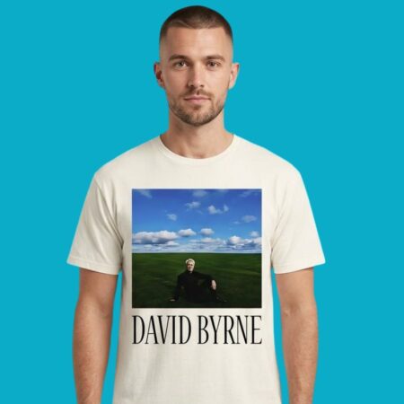 David Byrne Windows Wallpaper Meme Graphic Tee
