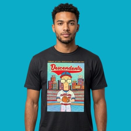 Descendents House Of Blues Cleveland Ohio 2026 Concert Tee
