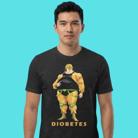 Diabetes Dio Brando Anime JoJo's Bizarre Parody Tee