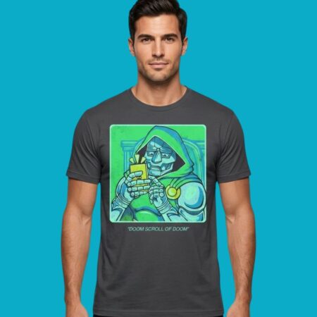 Doctor Doom Scroll Of Doom Marvel Comics Graphic Tee