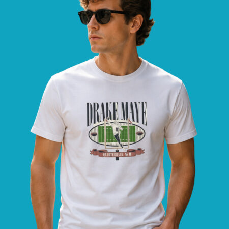 Drake Maye #10 Patriots Quarterback Gridiron Tee