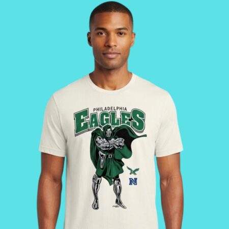 Eagles Doctor Doom Marvel Mashup Graphic Tee
