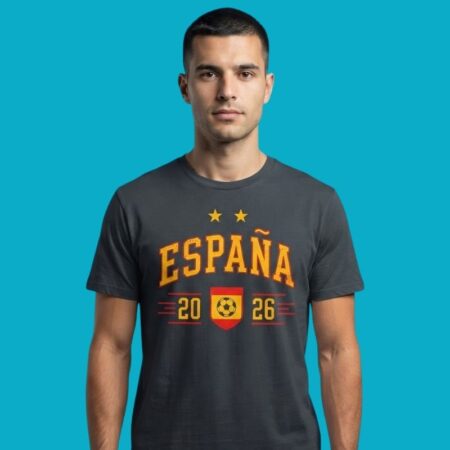España Crowned Ball 2026 Soccer Championship Tee